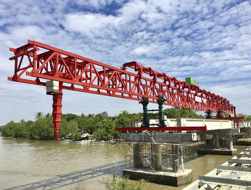 Pórtico de lanzamiento para la construcción de puentes - Hangzhou Nante Machinery Co., Ltd.
