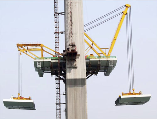 Pórtico de lanzamiento tramo por tramo - Hangzhou Nante Machinery Co., Ltd. - para la construcción de puentes