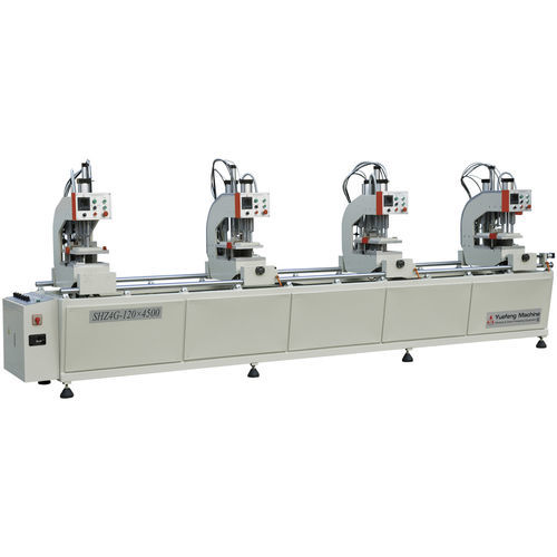 Máquina de soldar controlada por PLC - SHZ4G-120×4500 - JINAN YUEFENG MACHINERY CO., LTD. - independiente / para PVC / 380 V trifásico