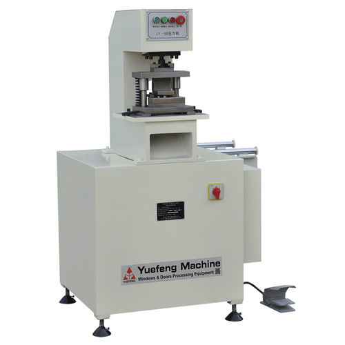 Punzonadora semiautomática - SY-50 - JINAN YUEFENG MACHINERY CO., LTD. - hidráulica / para perfiles de aluminio / para perfiles de PVC