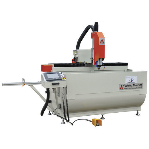 Taladradora-fresadora CNC - LZXA-CNC-1400 - JINAN YUEFENG MACHINERY CO., LTD. - para perfiles