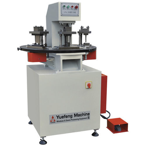 Máquina de punzonado de semiautomática - LY6-50 - JINAN YUEFENG MACHINERY CO., LTD. - hidráulica / para perfiles de aluminio