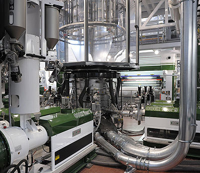 Línea de coextrusión multicapas - COEX flex® 7-9 - MACCHI - de película soplada