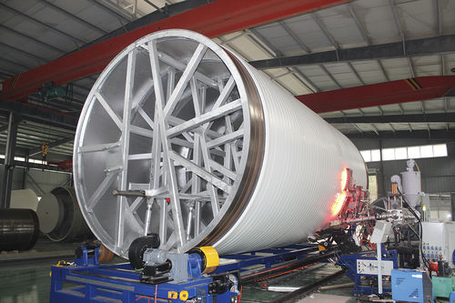 Máquina de producción de tanques - PST-4500  - Eagle Machinery Co., Ltd. - de tubos de HDPE / automática