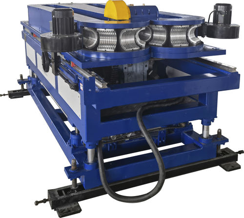 Corrugador para tubos corrugados de simple pared - EC series - Eagle Machinery Co., Ltd. - para línea de extrusión