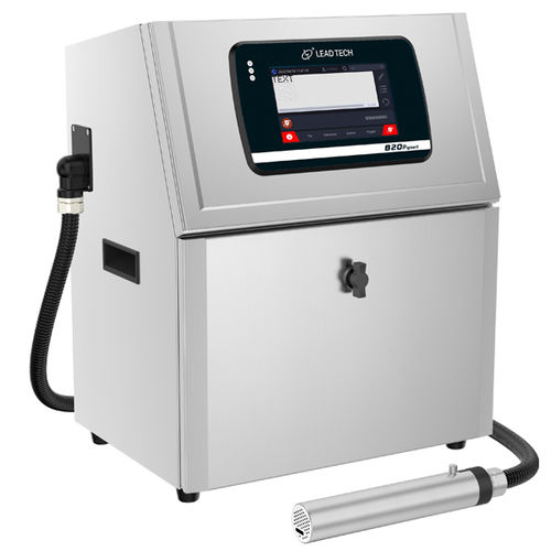 Máquina de impresión de inyección de tinta - LT820 - LEAD TECH (ZHUHAI) ELECTRONIC CO., LTD. - para etiquetas / para etiquetas de PE / para botellas