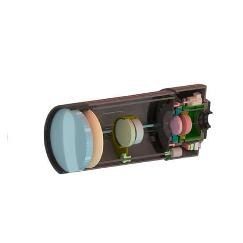 Objetivo de cámara zoom - MSFL50SW  - MSSPEKTRAL SAVUNMA SANAYİİ A.Ş. - infrarrojo / motorizado / SWIR