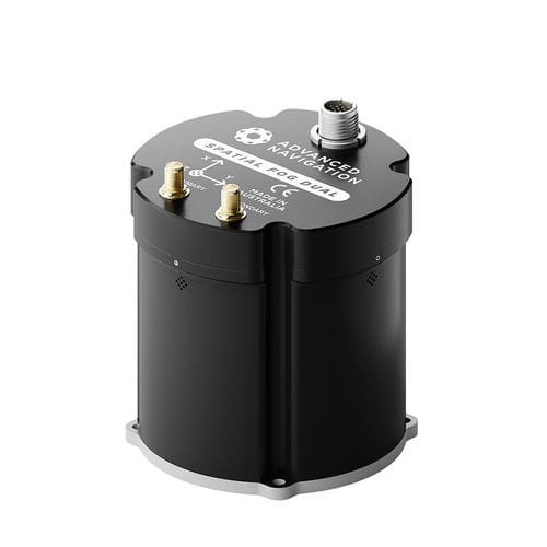 Sistema de navegación inercial GNSS - Spatial FOG Dual - Advanced Navigation - de alta precisión / con doble antena GPS integrada / RS-232