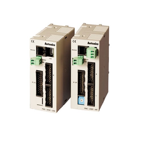 Controlador de movimiento 2 ejes - PMC-2HSP series - Autonics - lineal / Modbus RTU / RS-485