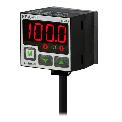 Sensor de presión relativa - PSA series - Autonics - analógico / digital / compacto