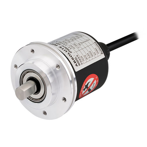 Encoder rotativo absoluto - EP58SC series - Autonics - con eje macizo / monovuelta / con brida
