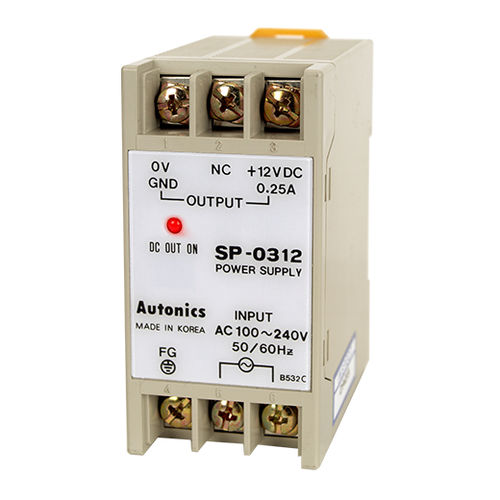 Alimentación eléctrica en riel DIN - SP series - Autonics - AC/DC / conmutada / con protección de sobreintensidad
