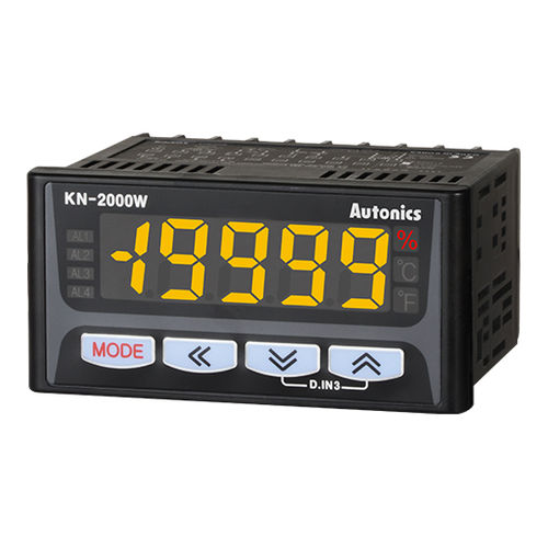 Indicador de temperatura - KN-2000W series - Autonics - con pantalla LED / para montaje sobre panel / 4-20 mA