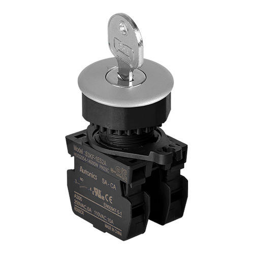 Interruptor de llave - S3KF series - Autonics - de selección / multipolar / IP65