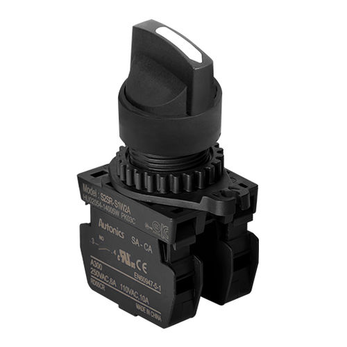 Interruptor de selección - S2SR series - Autonics - de palanca / multipolar / IP65