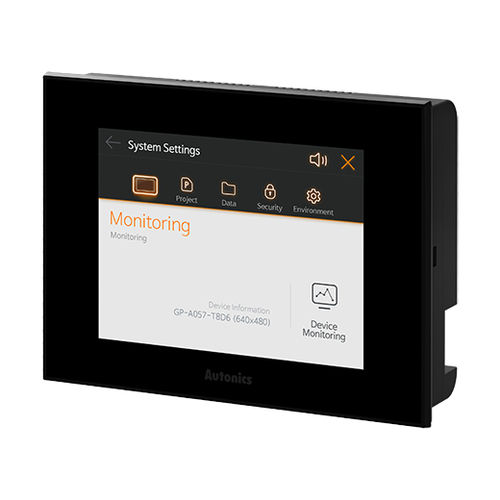 Panel de visualización gráfico - GP-A057 series - Autonics - TFT LCD / de color / 640 x 480