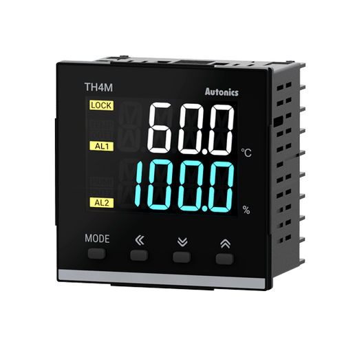 Controlador de temperatura con pantalla LCD - TH4M-24R - Autonics - con control de humedad