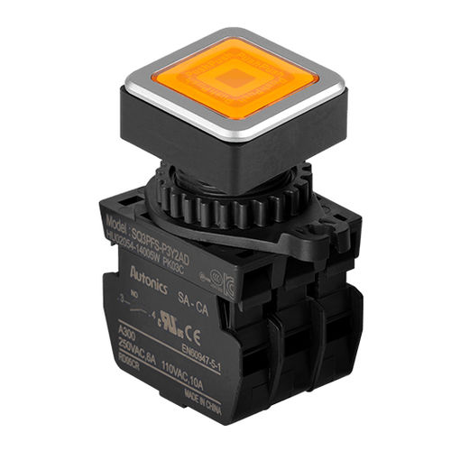 Botón pulsador - SQ3PFS series - Autonics
