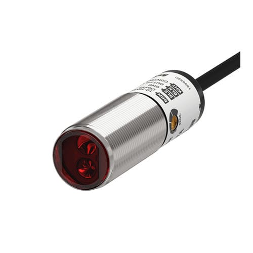 Sensor fotoeléctrico de tipo barrera - BRQ   - Autonics - cilíndrico / luz roja / de largo alcance