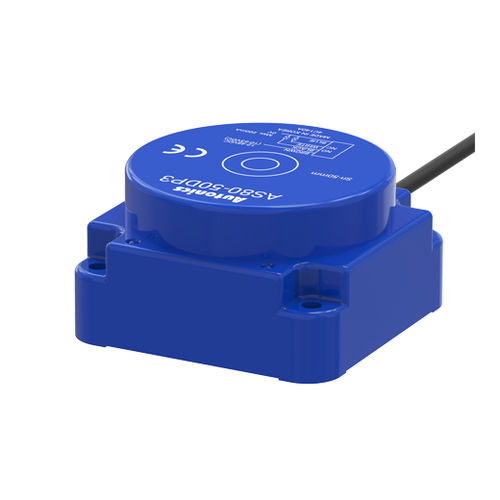 Sensor de proximidad inductivo - AS series - Autonics - cuadrado / IP67 / con fuente luminosa con LED