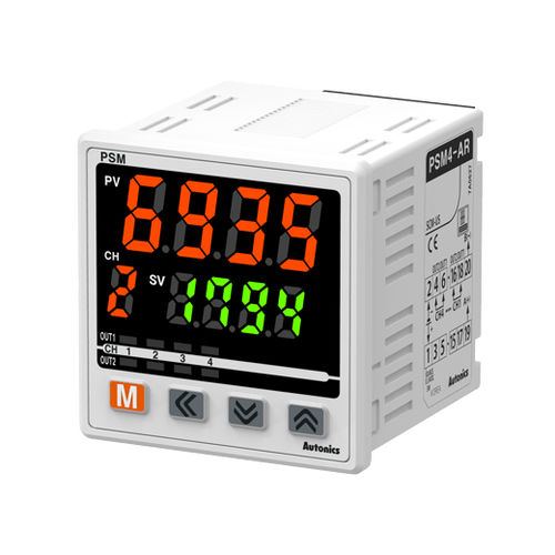 Sensor de presión relativa - PSM Series - Autonics - de membrana / analógico / para gas