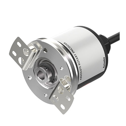 Encoder rotativo absoluto - EP58HB series - Autonics - de eje hueco ciego / monovuelta / con brida