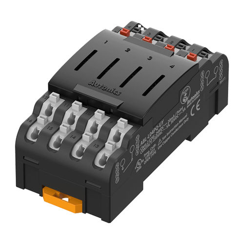 Bloque de conexión para relé - ABL series - Autonics - en riel-DIN / push-in / sin tornillos