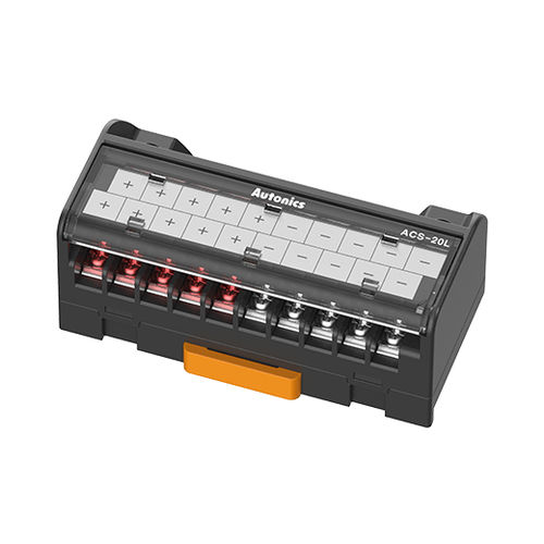 Bloque de conexión en riel-DIN - ACS series - Autonics - para PCB / con conexión rápida / para módulo E/S