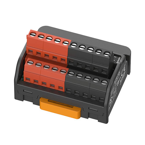 Bloque de conexión en riel-DIN - ACR series - Autonics - con tornillo / para módulo E/S / compacto