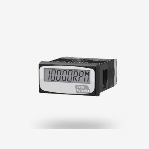 Contador de impulsos - LR5N-B   - Autonics - tacómetro / digital / alimentado por batería