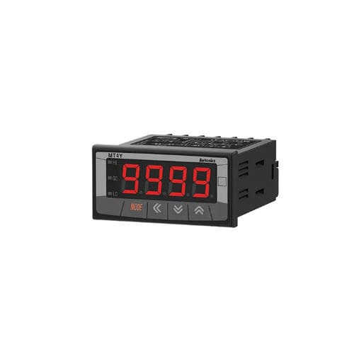 Multímetro digital - MT4Y/MT4W series - Autonics - montado en panel / 5 A / de frecuencia