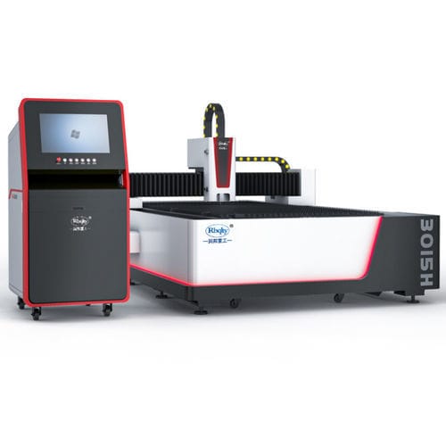 Máquina de corte láser de fibra - 1530-1500WMax  - Anhui Runbang Heavy Industry Machinery CO., Ltd. - para aluminio / para acero inoxidable / para acero al carbono