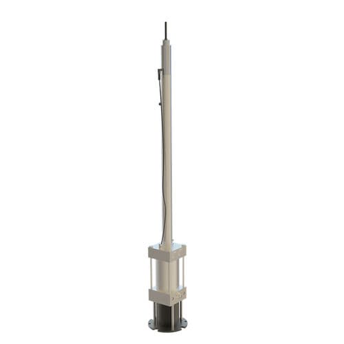 Bolardo retráctil automático - SST-350W/220VAC-600 - Security System - electrohidráulico