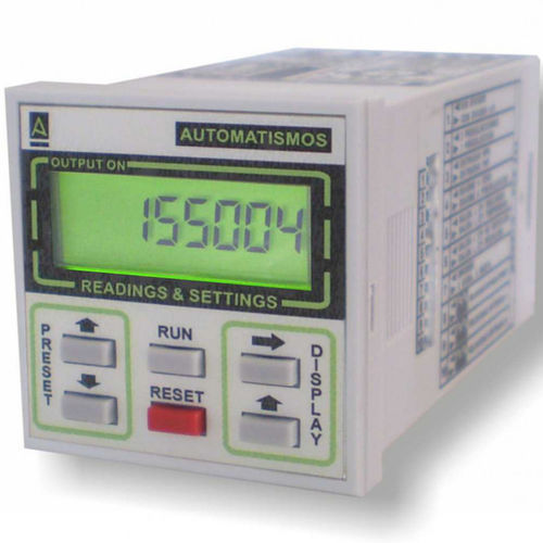 Contador digital - XCE507 - Automatismos Control y Programación, S.L. - electrónico / con preselección / de control preconfigurado