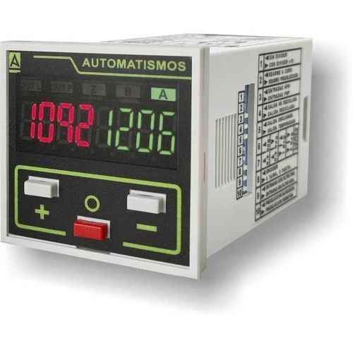 Contador digital - XCE602 - Automatismos Control y Programación, S.L. - electrónico / con preselección / de control preconfigurado