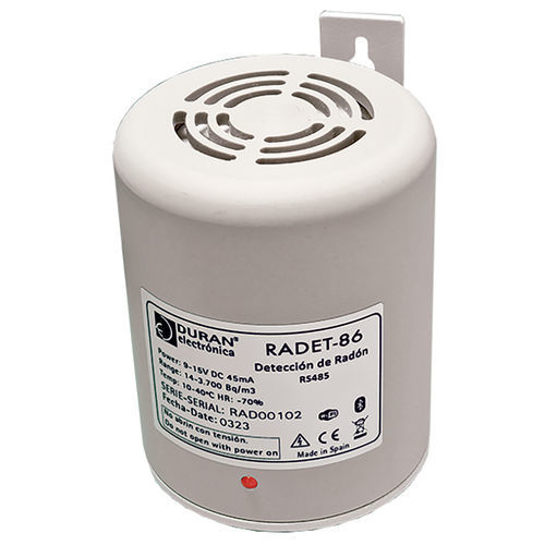 Detector de gas - RADET 86 - Duran Electronica - de radón / de ionización / industrial