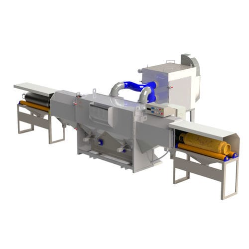 Granalladora de transportador aéreo - Wuxi Kelai NC Machine Tool CO.,Ltd - para cilindros / automática