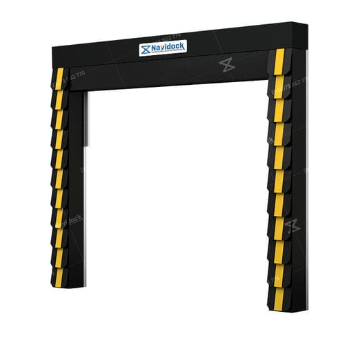 Abrigo para muelle de carga flexible - DSND - NAVIDOCK - del cargamento