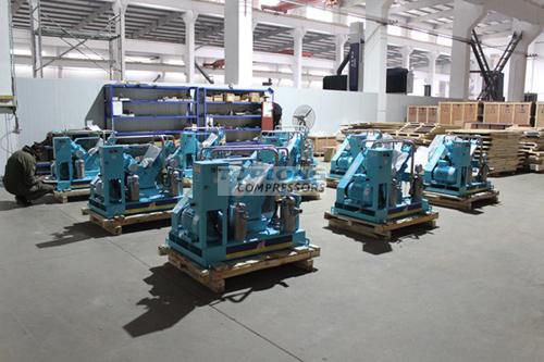 Compresor alternativo - ow-20/4-8 - Wenling Toplong Electrical & Mechanical Company - para oxígeno / con motor eléctrico / estacionario