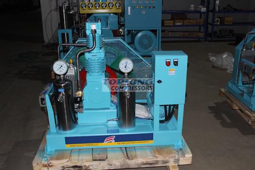 Compresor alternativo - ow-10/4-8 - Wenling Toplong Electrical & Mechanical Company - para oxígeno / con motor eléctrico / estacionario
