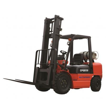 Carretilla elevadora de GLP - CPQD series - Xiamen Topway Machinery Company - de gas / gasolina / con operador sentado