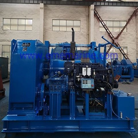Cabrestante eléctrico - TaiXing Expansion Marine Equipment Company - con motor diésel / de accionamiento directo