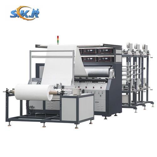 Máquina de coser y de soldar de tejidos - SKR-JM2012-1600 - GD SCARA ROBOT CO., LTD. - para la creación de motivos / fija / automática