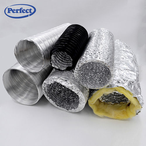 Conducto de aire flexible - Jinan United Perfect Building Materials Corporation - de PVC