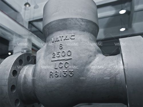 Válvula de retención para dispositivo de escape - H44 - Vatac Valves (Wenzhou) Corporation - de acero / estándar
