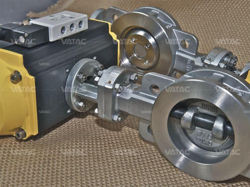 Válvula de mariposa - Vatac Valves (Wenzhou) Corporation - electrohidráulica / neumática / manual