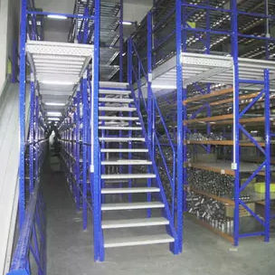 Entreplanta industrial con varios niveles - Nanjing Weida Logistics Equipment Company - para estantería de palés / para altas cargas / para almacén