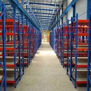 Sistema de estanterías para depósito de almacenamiento - Nanjing Weida Logistics Equipment Company - de manipulación / para carga mediana / de acero