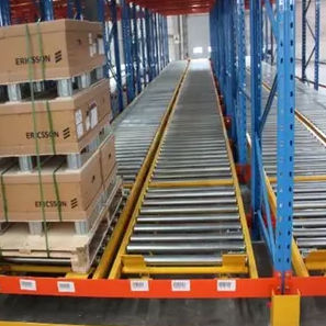 Sistema de estanterías móvil - Nanjing Weida Logistics Equipment Company - para cajas / con paleta / de acero