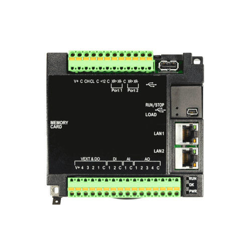 Controlador programable de automatización compacto - HE-RCC2414 - Horner Automation - para montaje en panel / en riel DIN / con E/S integradas